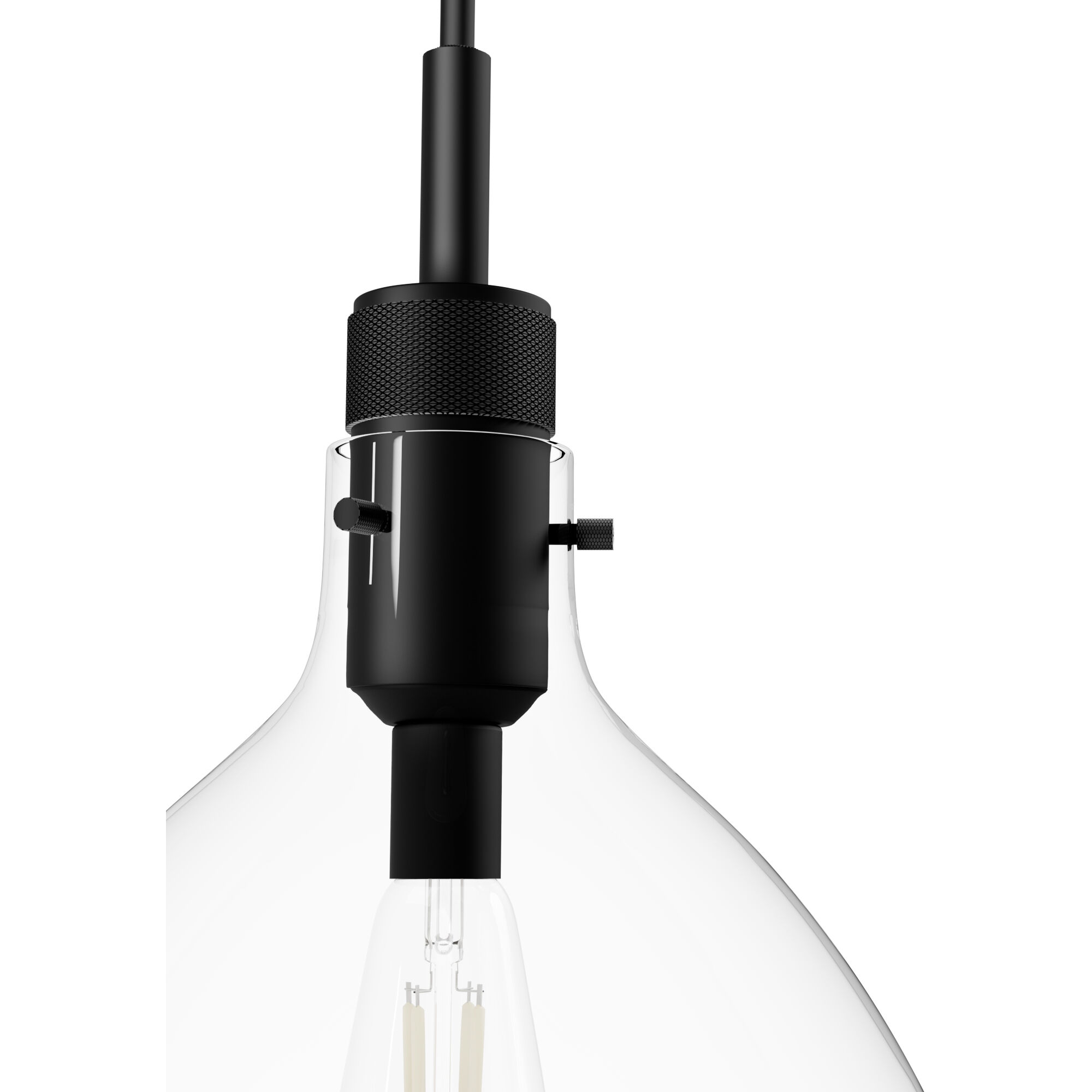 Van Nuys 1 Light 16 inch Matte Black Pendant Ceiling Light, Small