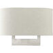 Allison Wall Sconce Wall Light in Brushed Nickel, Medium