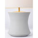 AERIN Marella 28 inch 15.00 watt Porous White Accent Lamp Portable Light in Porous White Porcelain
