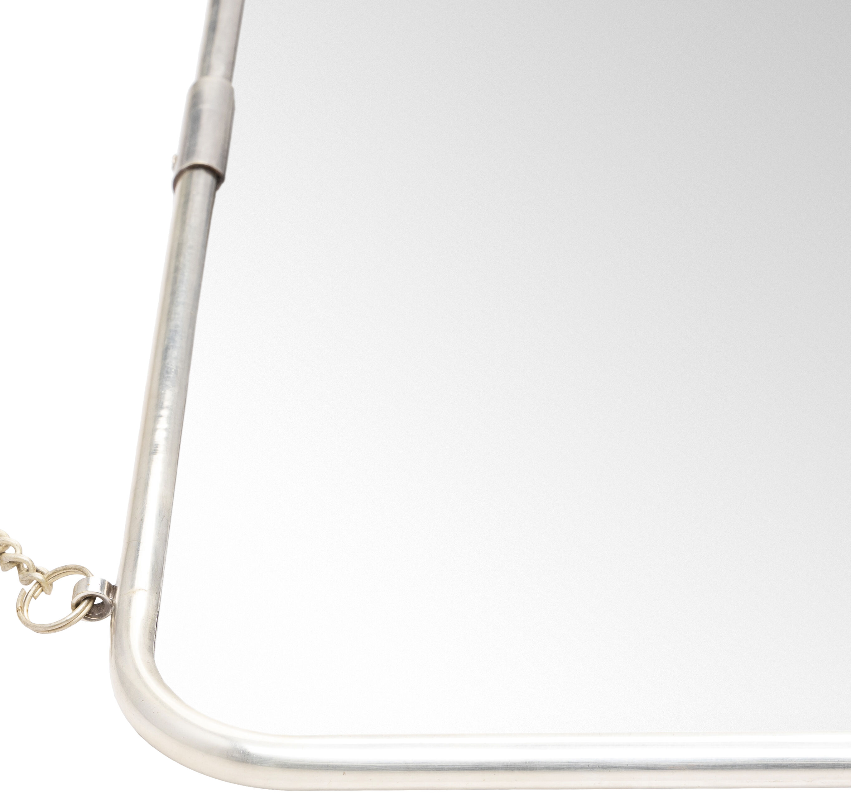 Roanoke 22 X 15.5 inch Light Grey Mirror, Rectangle