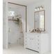 Fessler 3 Light 21.12 inch Vintage Brass Bath Light Wall Light