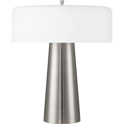 Bejamin 17.72 inch 9 watt Brushed Polished Nickel Table Lamp Portable Light
