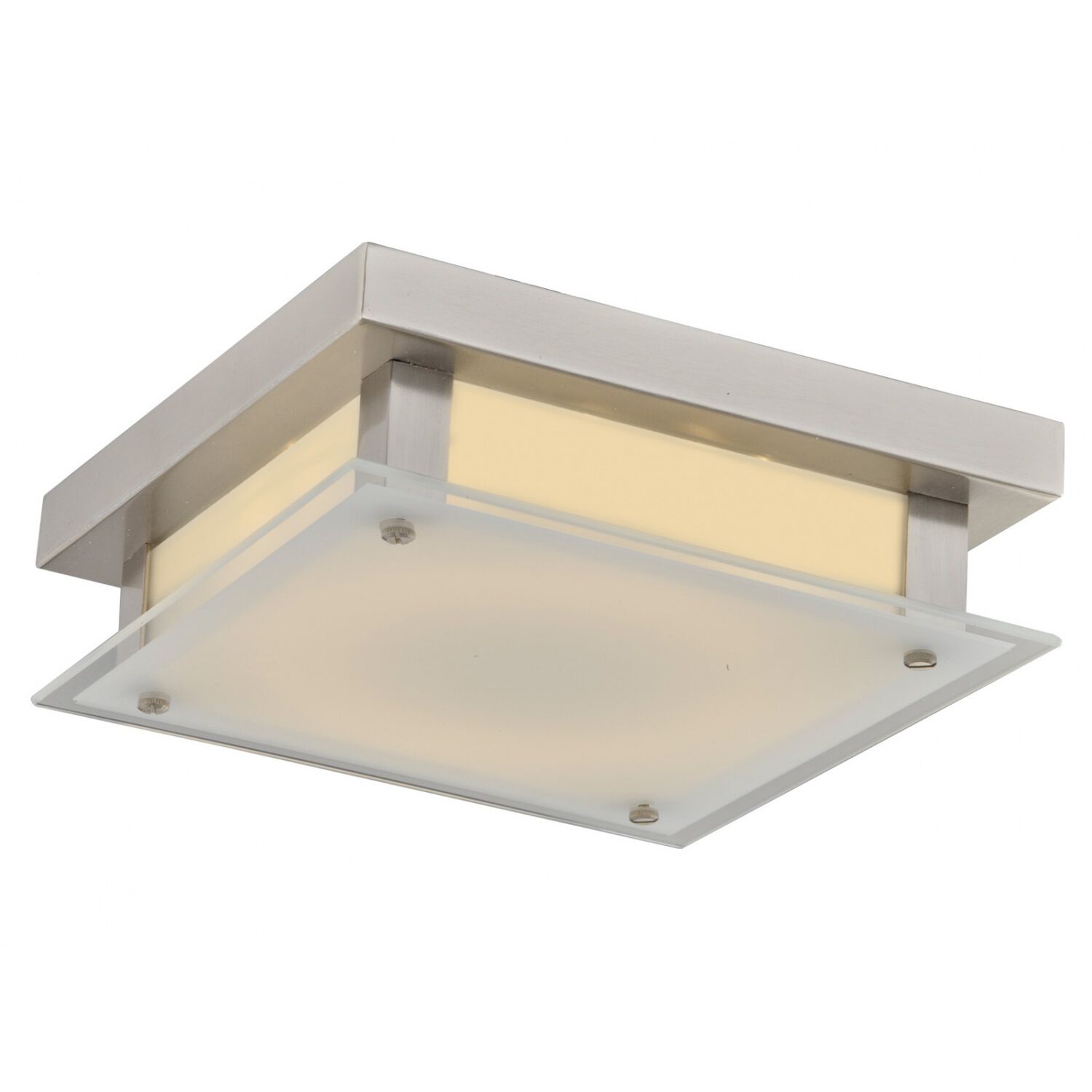 Cermack St. LED 10 inch Brushed Nickel Flush Mount Ceiling Light