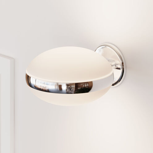 Pillows LED 9 inch Polished Chrome Sconce Wall Light