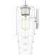 Prescott 4 Light 34 inch Brushed Nickel Bath Light Wall Light, Extra Large