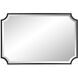 Hastings 36 X 24 inch Black Mirror
