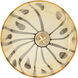 Chroman Empire 1 Light 9.85 inch Satin Gold Pendant Ceiling Light