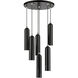 Ardmore 6 Light 19 inch Shiny Black Pendant Ceiling Light