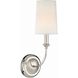 Sylvan 1 Light 4.75 inch Polished Nickel Sconce Wall Light
