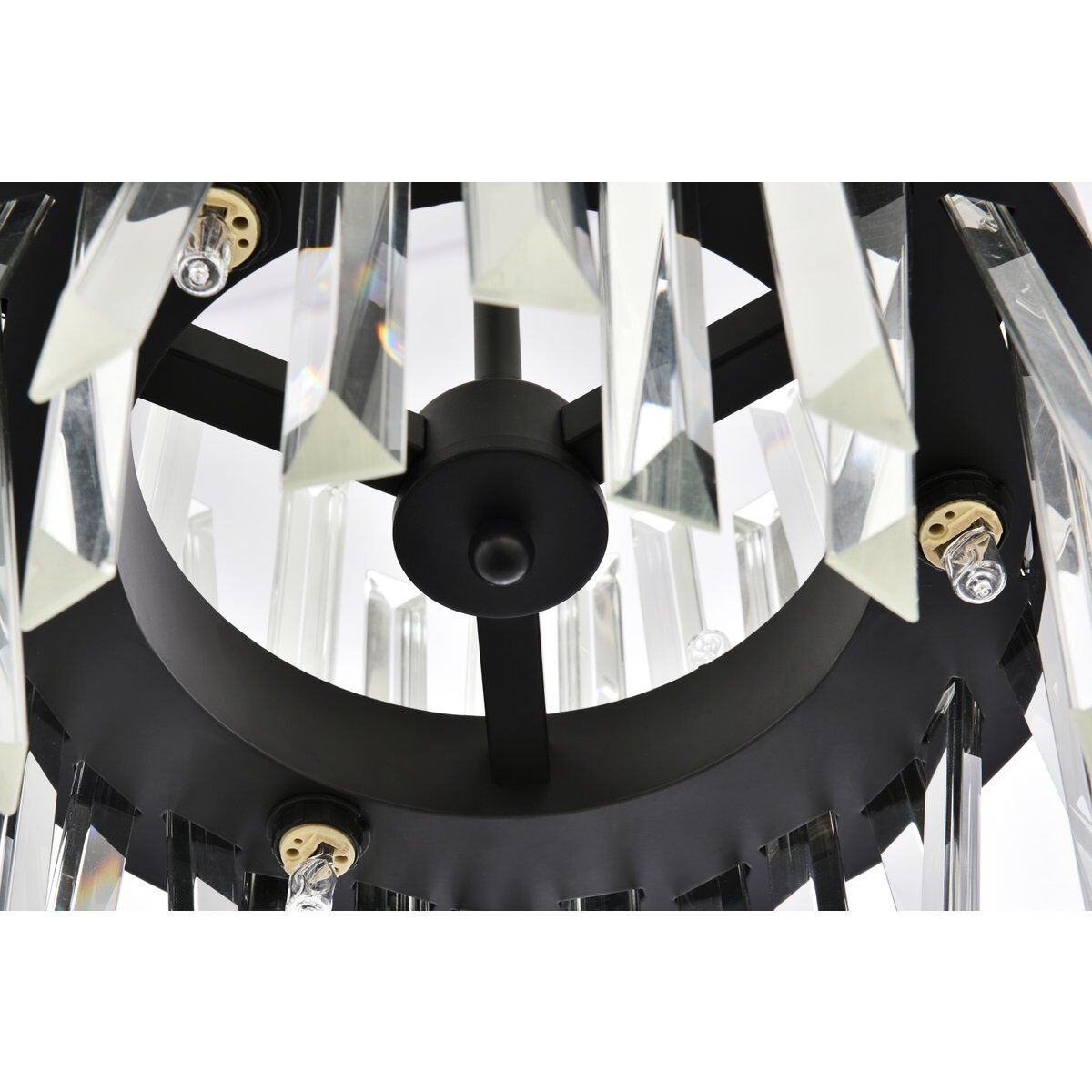 Serephina 6 Light 12 inch Black Pendant Ceiling Light