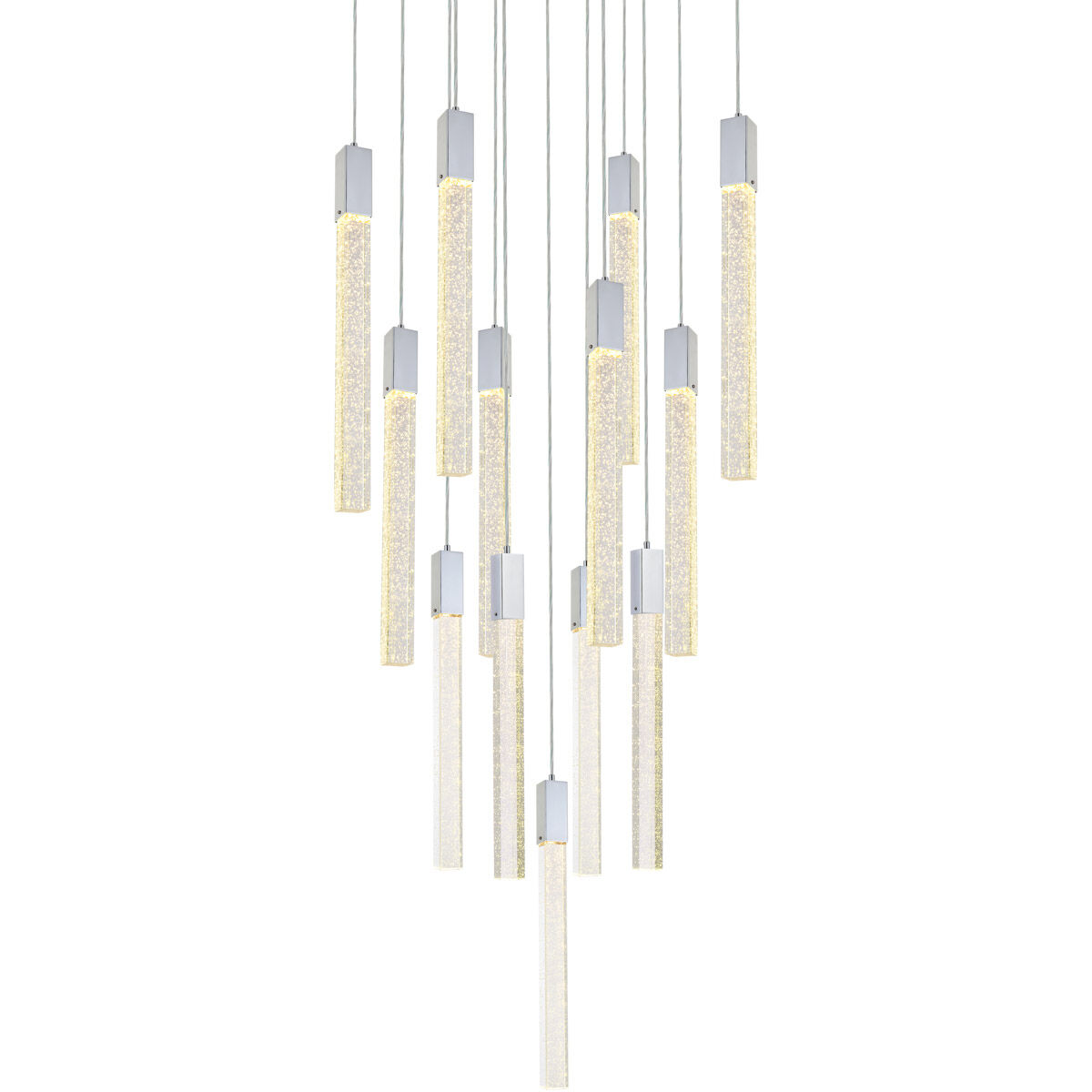 Weston 13 Light 26 inch Chrome Pendant Ceiling Light