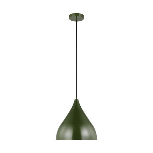 Oden 14 inch Olive Pendant Ceiling Light