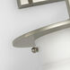 Ray Booth Elias LED 9 inch Polished Nickel Sconce Wall Light