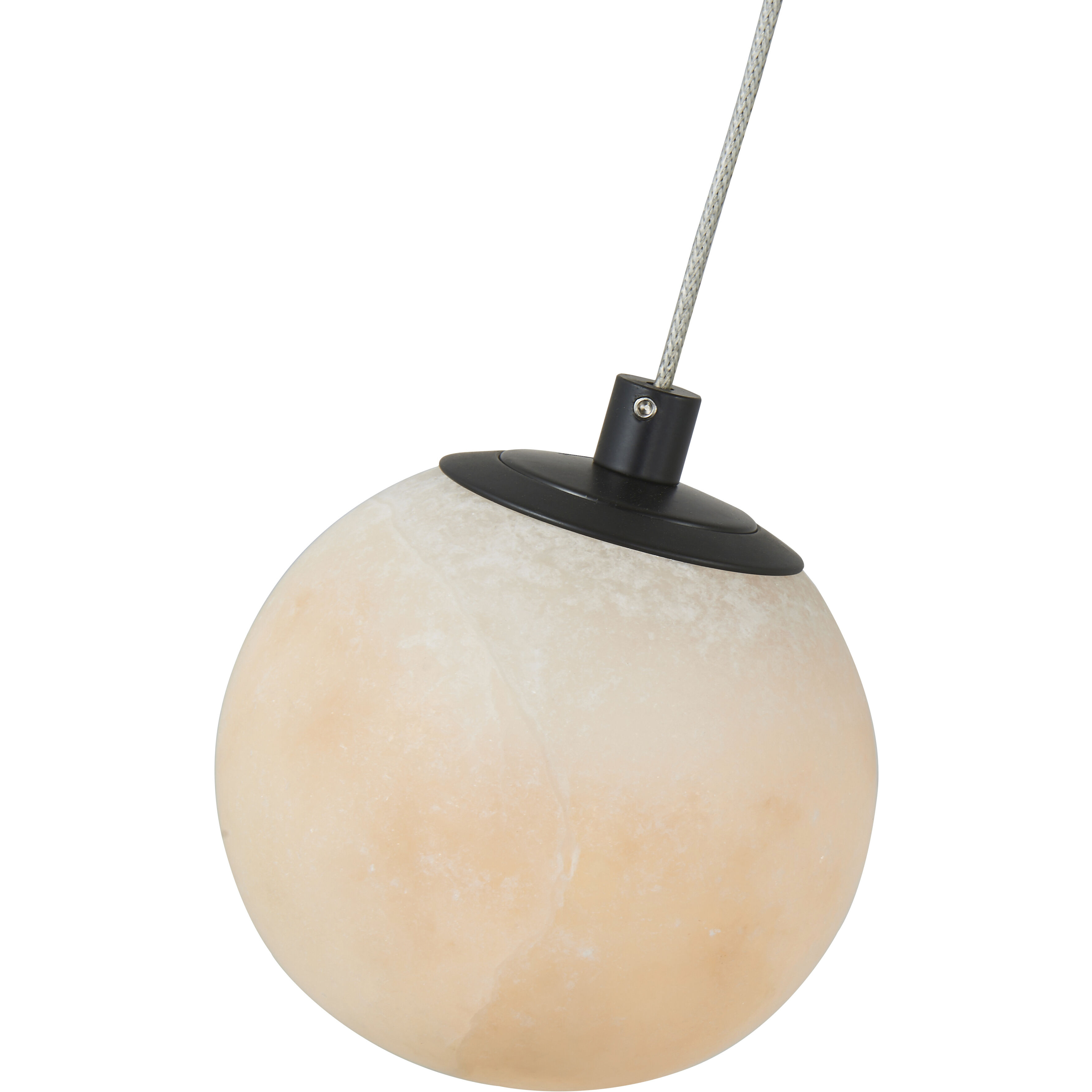 Stone LED 4 inch Matte Black Pendant Ceiling Light