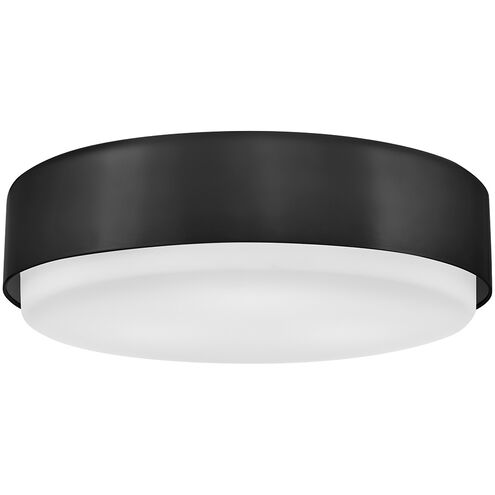 Cedric 3 Light 18 inch Black Flush Mount Ceiling Light
