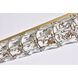 Valetta 1 Light 48 inch Gold Linear Pendant Ceiling Light