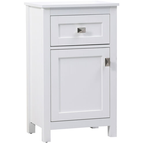 Adian White Bathroom Storage Cabinet