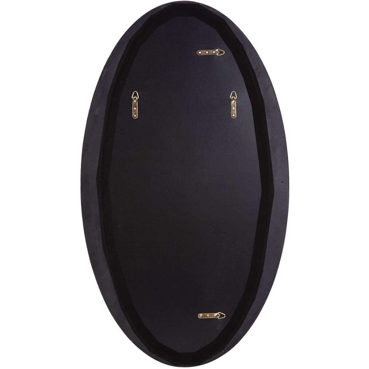 Rania 49 X 28 inch White and Gold Wall Mirror