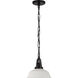 Visual Comfort Signature Collection Chapman & Myers Layton LED 10 inch Bronze Pendant Ceiling Light in Matte White CHC5460BZ-WHT - Open Box