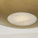 Gia 1 Light 21.5 inch Aged Brass Pendant Ceiling Light