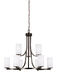 Hettinger 9 Light 30 inch Bronze Chandelier Ceiling Light