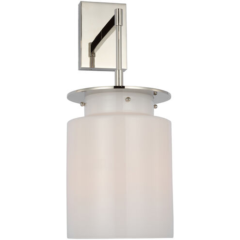 Ray Booth Elias LED 9 inch Polished Nickel Sconce Wall Light