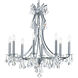 Cedar 8 Light 28 inch Polished Chrome Chandelier Ceiling Light in Clear Hand Cut