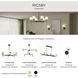 Rigsby 1 Light 7.5 inch Matte Black and Brushed Gold Wall Sconce Wall Light