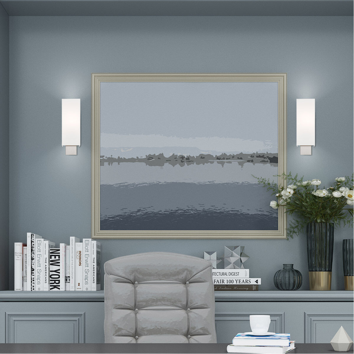 Clark 1 Light 5 inch Brushed Nickel ADA ADA Wall Sconce Wall Light