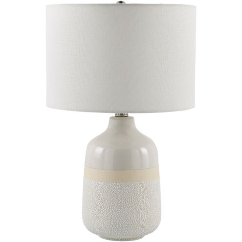 Togo 20 inch 100 watt Glazed and Painted Accent Table Lamp Portable Light