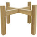 Acacia Natural Wood Planter Stand
