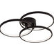 Orion LED 16 inch Black Flush Mount Ceiling Light
