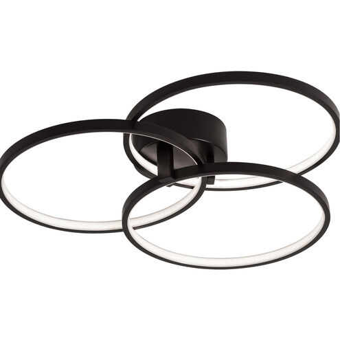 Orion LED 16 inch Black Flush Mount Ceiling Light