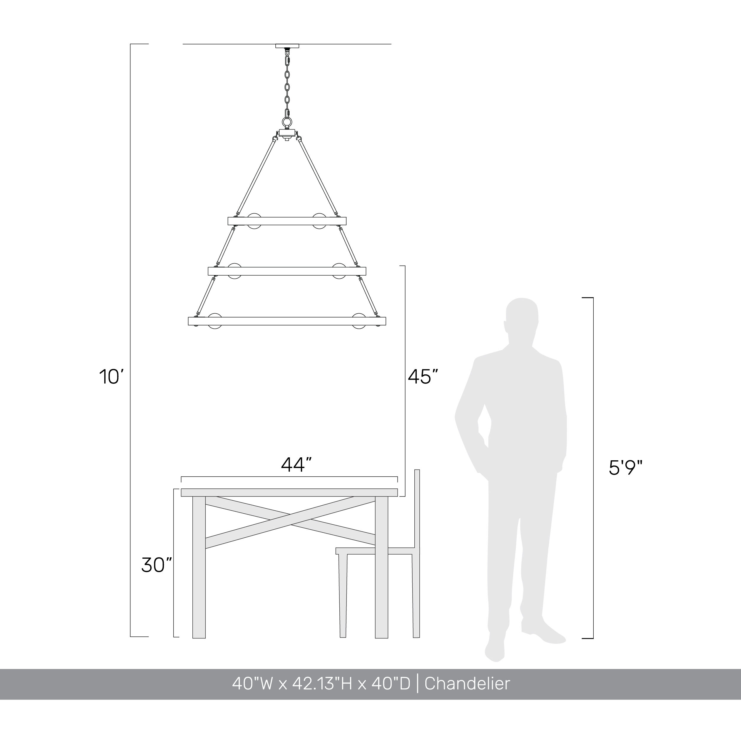 Castile 27 Light 40 inch Matte Black Chandelier Ceiling Light
