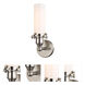 Fulton 1 Light 4 inch Satin Nickel Sconce Wall Light