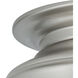Clayton 2 Light 12 inch Brushed Nickel Flush Mount Ceiling Light