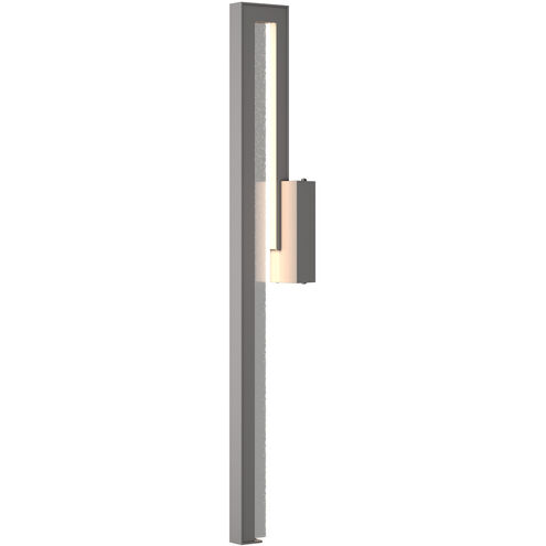 Edge LED 31.9 inch Coastal Burnished Steel Outdoor Sconce, Large