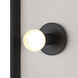 Thessa 1 Light 5 inch Matte Black Wall Sconce Wall Light