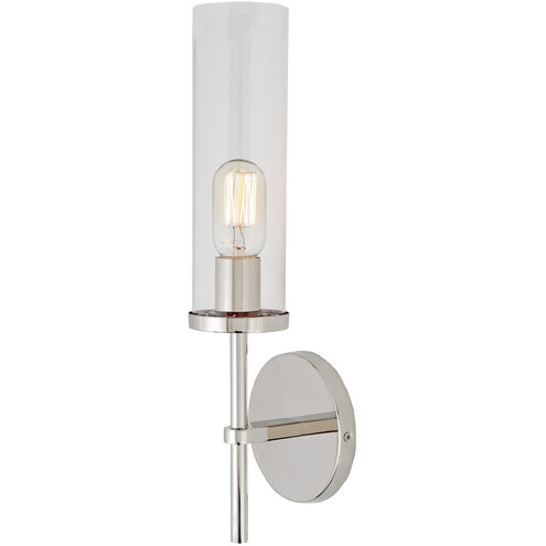Alford 1 Light 5 inch Polished Nickel Bathroom Wall Sconce Wall Light