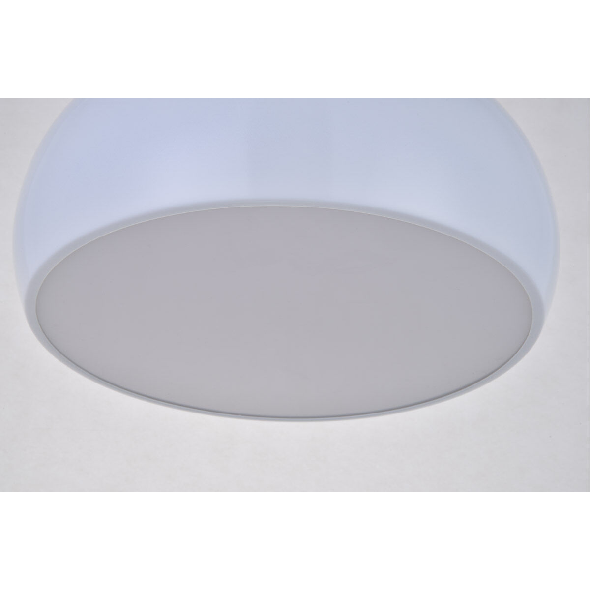 Flynn 2 Light 14 inch White Pendant Ceiling Light