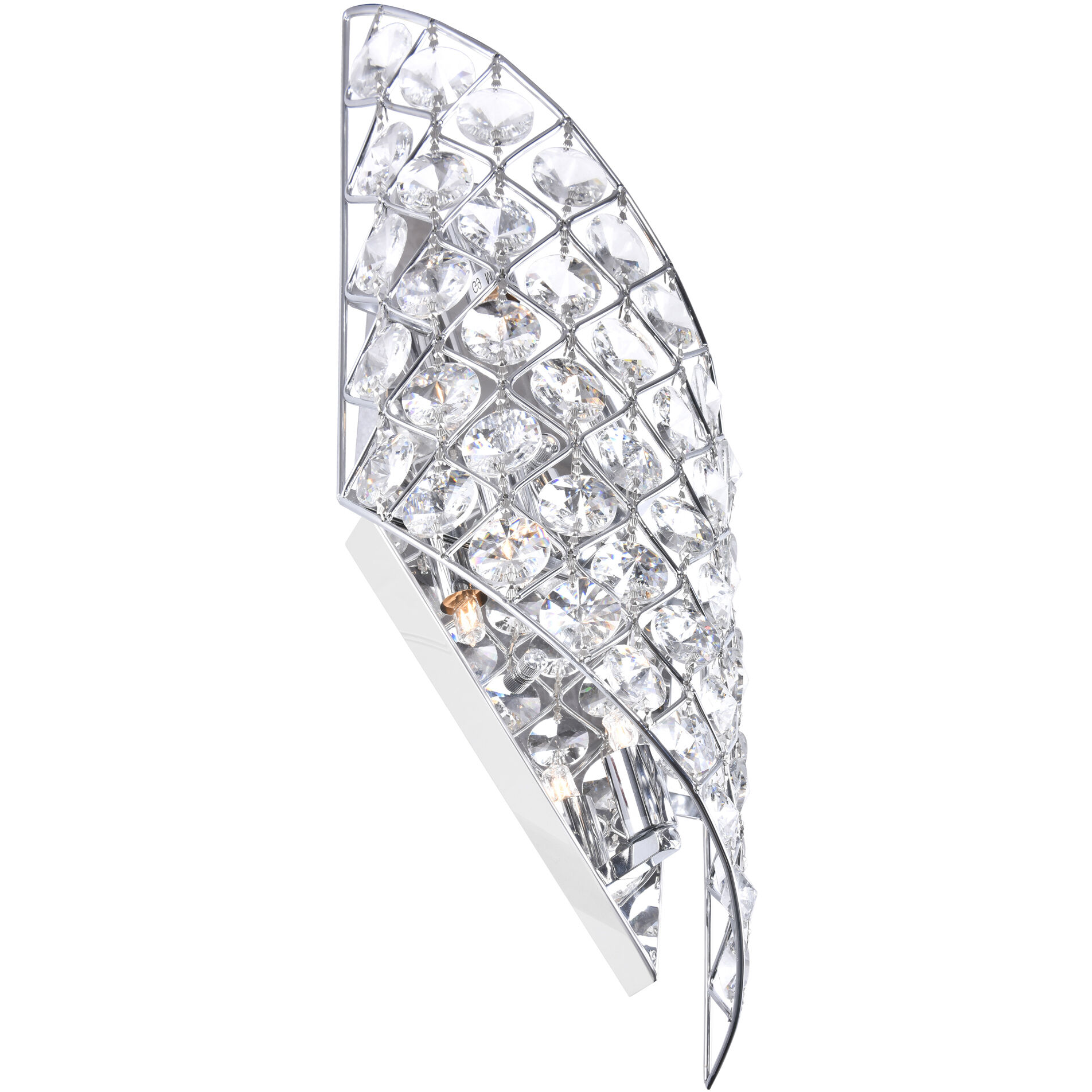 Chique LED 7 inch Chrome Wall Light