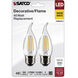Lumos LED Medium 4 watt 120 2700K LED Filament, LED Filament