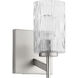 Fort Worth 1 Light 6 inch Satin Nickel Wall Mount Wall Light