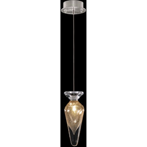 Essence 1 Light 5.5 inch Silver Pendant Ceiling Light
