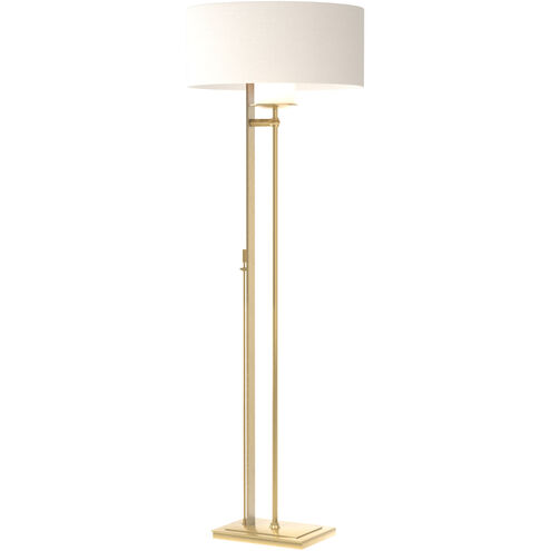 Rook 60 inch 150 watt Modern Brass Floor Lamp Portable Light in Natural Anna