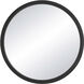 Solo 48 X 48 inch Black Wall Mirror