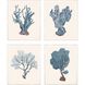 Waterside Collection Blue Framed Art