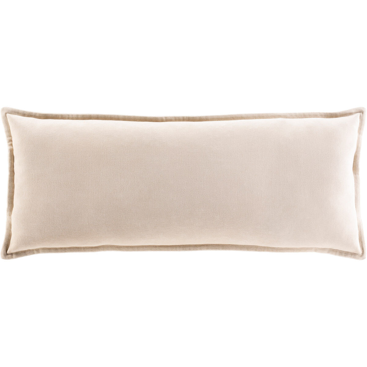 Beige velvet pillow hot sale