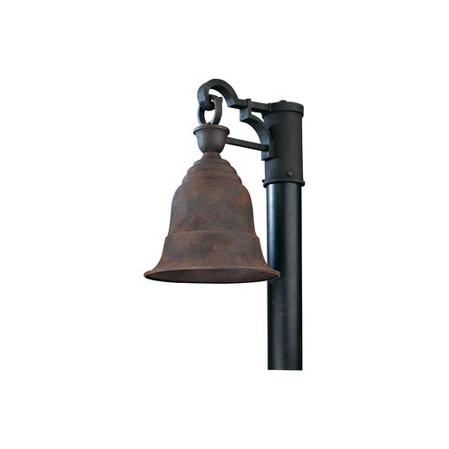 Louise 1 Light 16 inch Centennial Rust Post