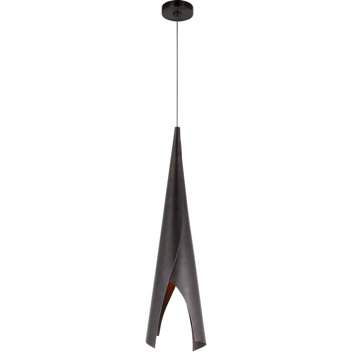 Kelly Wearstler Piel 1 Light 8.00 inch Pendant